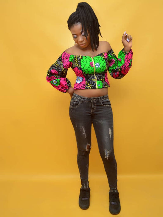 Long Sleeved Crop Top