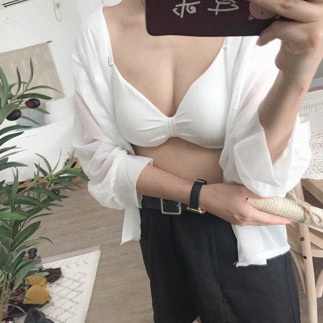 Sexy Push Up Wire-free Bra